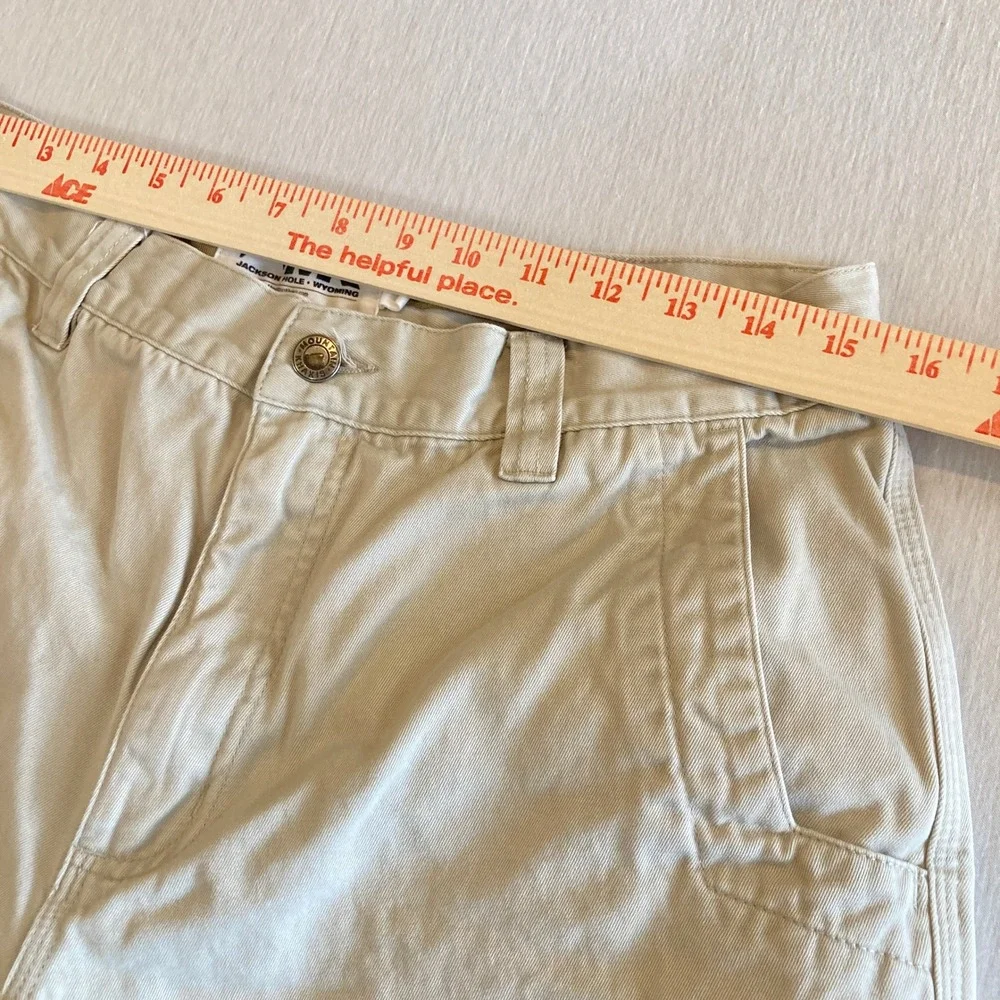 Mountain Khakis Men 34x32 (Fit 32x30) Jackson Hole Wyoming Cotton Twill Chino